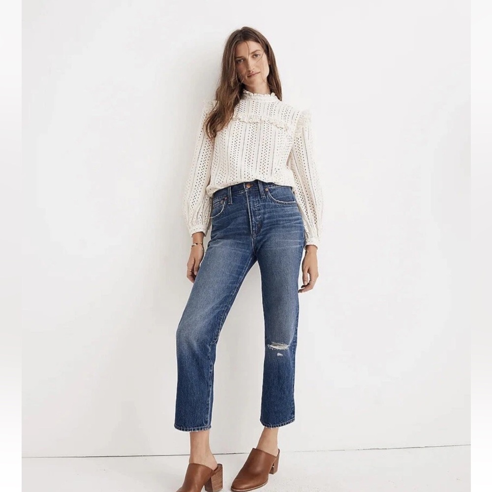 ✨Madewell -Classic Straight- Jean size- 27
